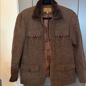 Men's Brown Tweed Jacket